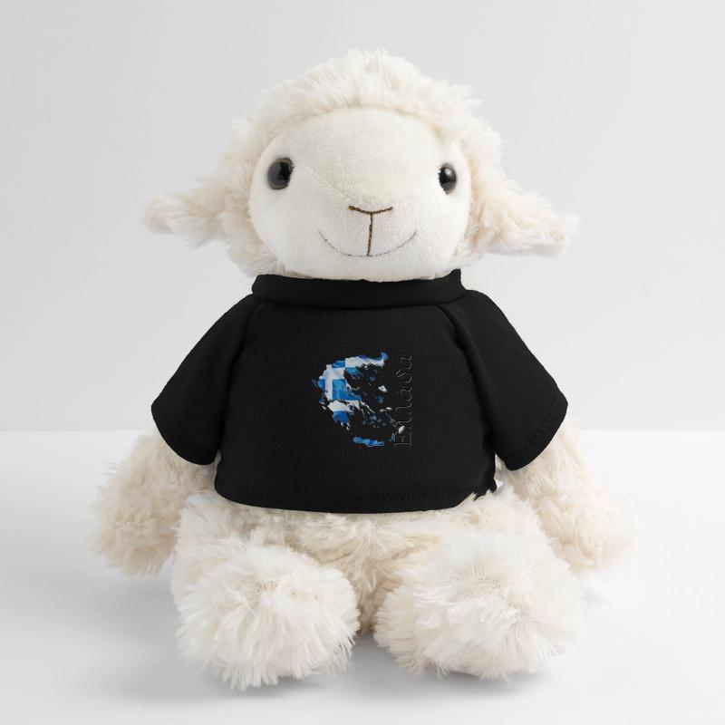 Drapeau de la Grèce en Grèce Carte GR Mouton en peluche Annika MiniFeet®