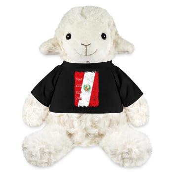 Peru Flag - MiniFeet® Sheep Annika - black - Front