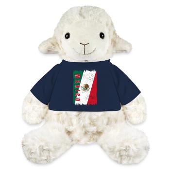 Mexiko Flagge - MiniFeet® Schaf Annika - French Navy - Vorne