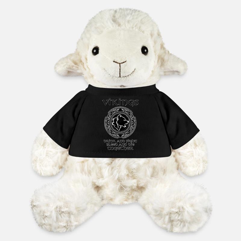 Viking Berserker Bear - MiniFeet® Sheep Annika - black