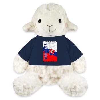 Slowakei Vintage Flagge - MiniFeet® Schaf Annika - French Navy - Vorne