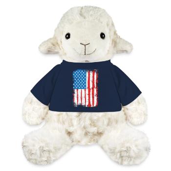 USA Patriotic Clarinetist - MiniFeet® Sheep Annika - french navy - Front