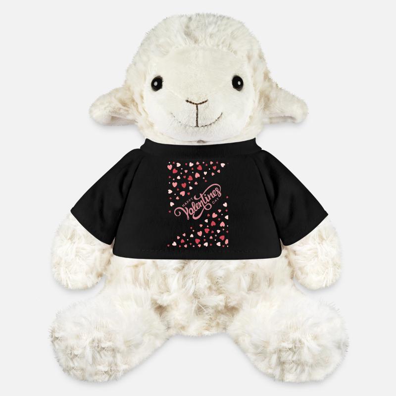Joyeuse Saint-Valentin : un design pour l’amour - Mouton en peluche Annika MiniFeet® - noir