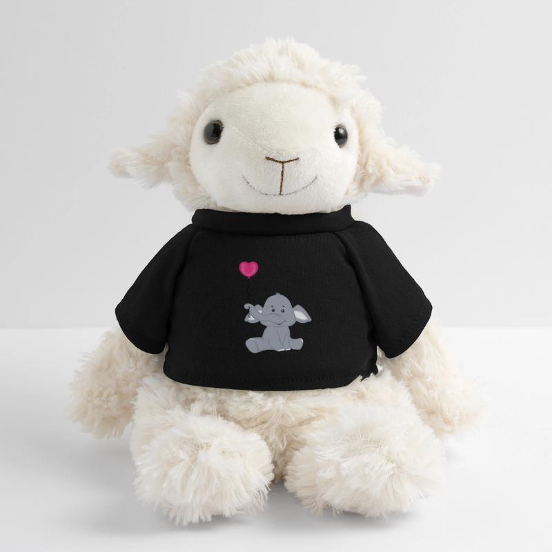 Baby Elefant mit Herz Luftbalon MiniFeet® Schaf Annika