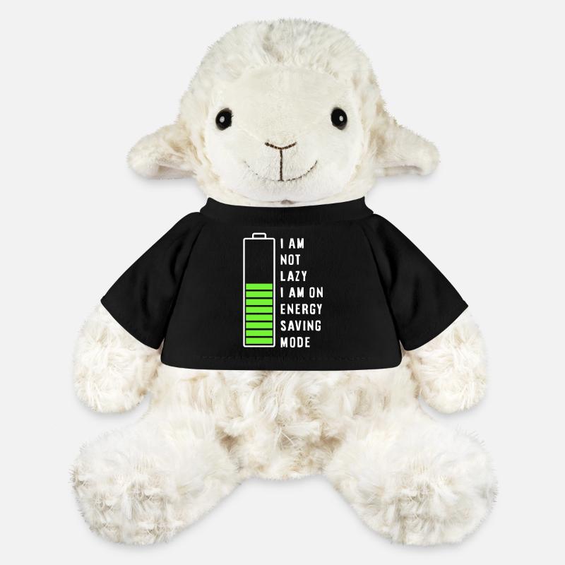 I am not lazy - MiniFeet® Schaf Annika - Schwarz