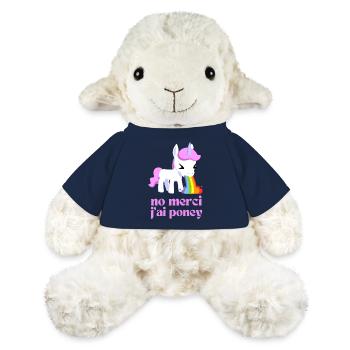 Nein danke, ich habe Pony - MiniFeet® Schaf Annika - French Navy - Vorne
