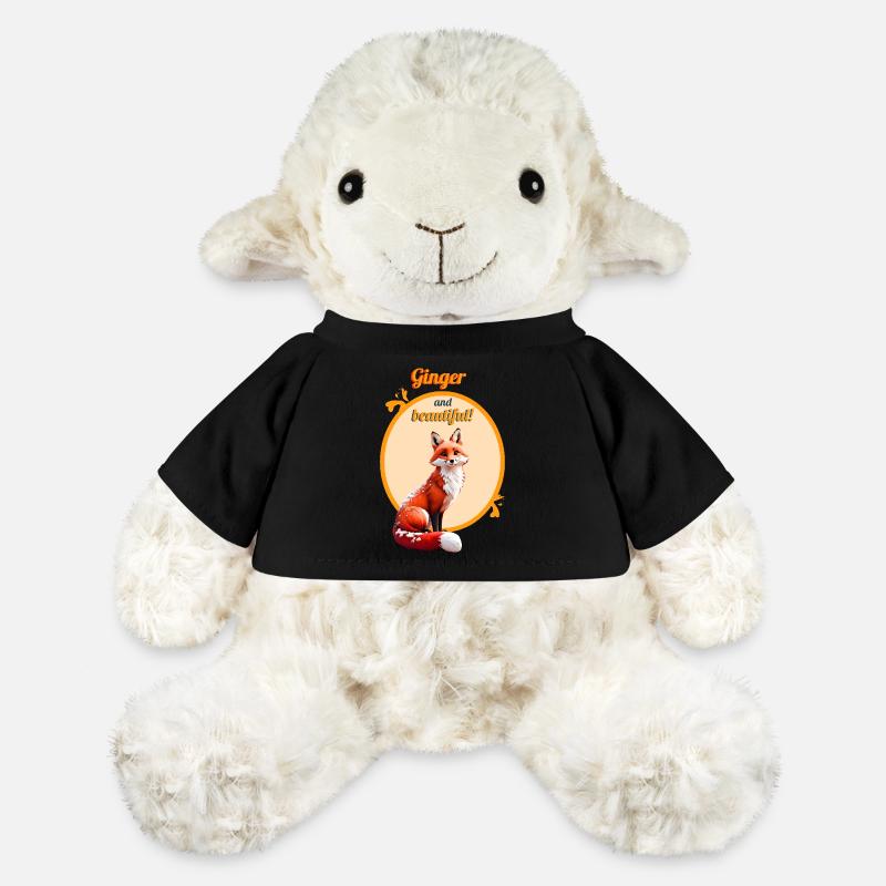 This beautiful and red fox - MiniFeet® Sheep Annika - black