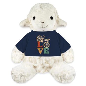 Bike Love Vintage Buchstaben - MiniFeet® Schaf Annika - French Navy - Vorne
