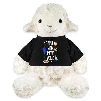 Meilleure maman - Mouton en peluche Annika MiniFeet® - noir - Devant
