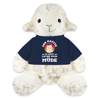 The coffee is broken – tired sleep - MiniFeet® Sheep Annika - french navy - Front