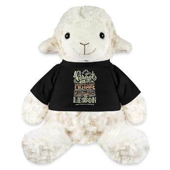 Oubliez l’erreur, souvenez-vous de la leçon – Spruch - Mouton en peluche Annika MiniFeet® - noir - Devant
