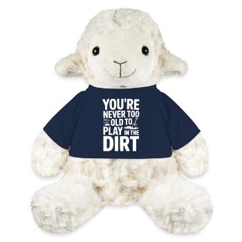 On n’est jamais trop vieux pour jouer dans la boue - Mouton en peluche Annika MiniFeet® - bleu marine - Devant