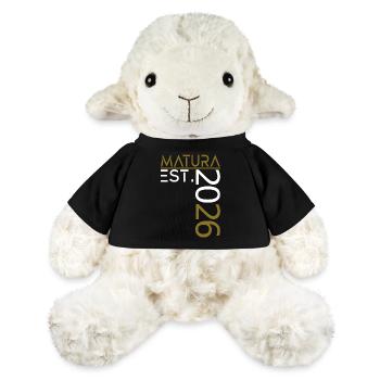 Maturité 2026 - Mouton en peluche Annika MiniFeet® - noir - Devant