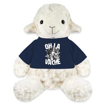 Oh die schwarz-weiße Kuh: für albern, albern, albern - MiniFeet® Schaf Annika - French Navy - Vorne