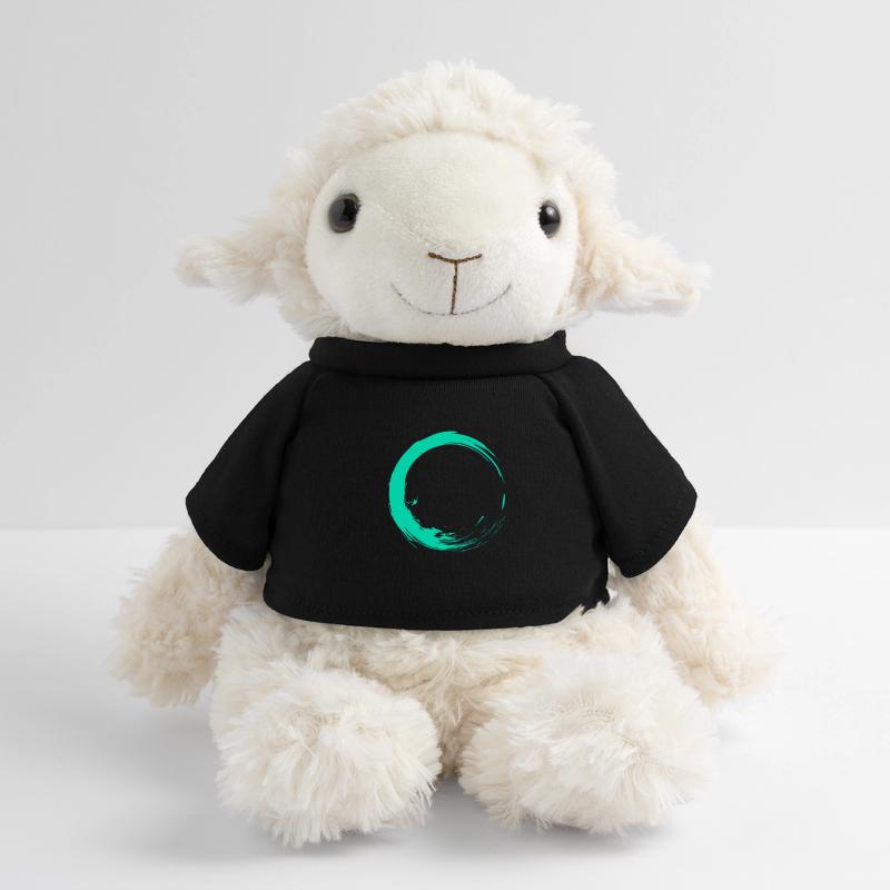 Cercle brosse design turquoise Mouton en peluche Annika MiniFeet®