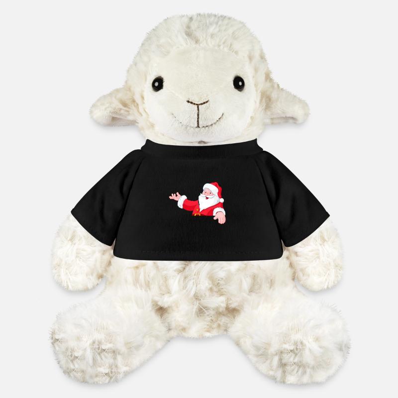 père Noël - Mouton en peluche Annika MiniFeet® - noir