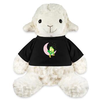Aimer les grenouilles - Mouton en peluche Annika MiniFeet® - noir - Devant