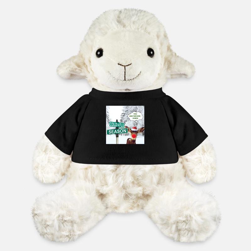 Oh Deer - Rudolf Christmas Design - MiniFeet® Sheep Annika - black