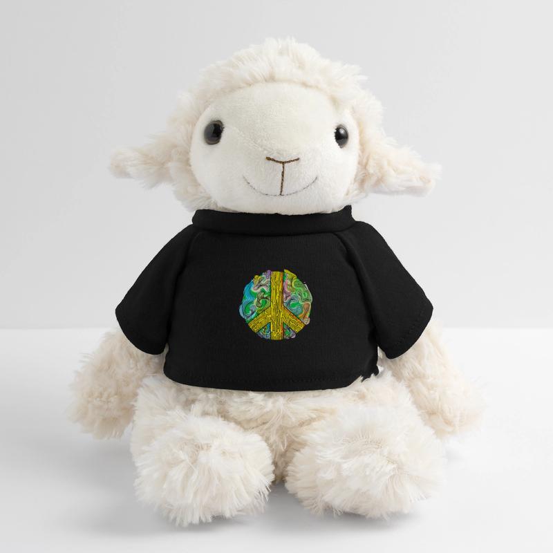 Peace - Friedenszeichen Aquarel Abstrakt MiniFeet® Schaf Annika