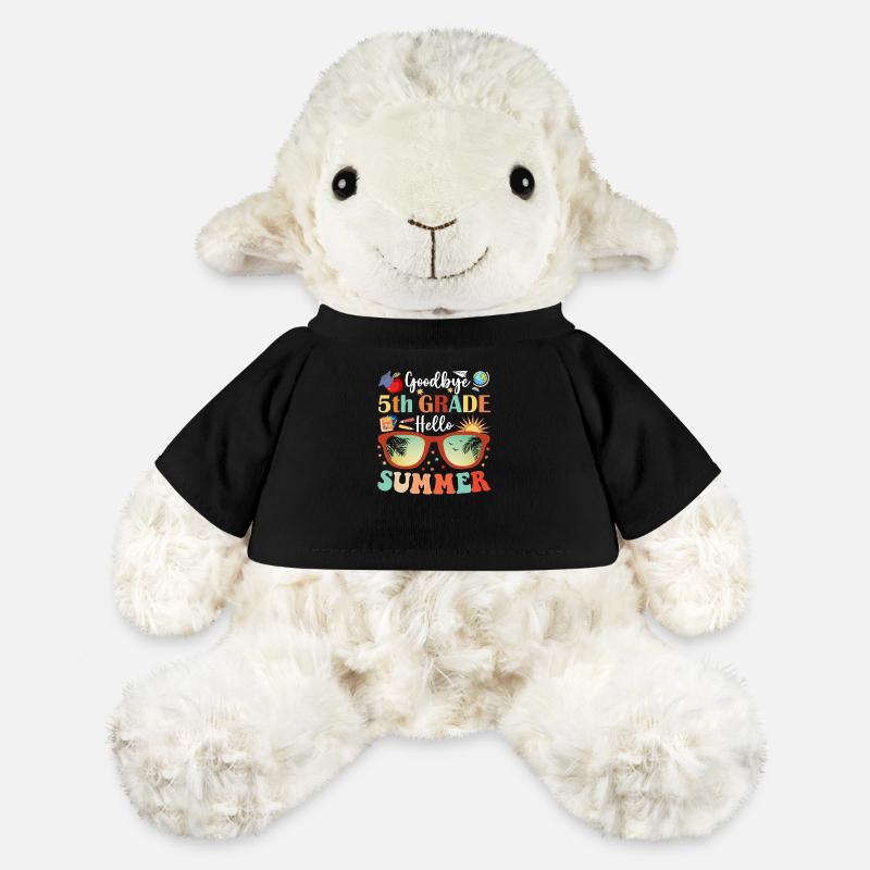 Goodbye 5th Grade Hello Summer - MiniFeet® Sheep Annika - black