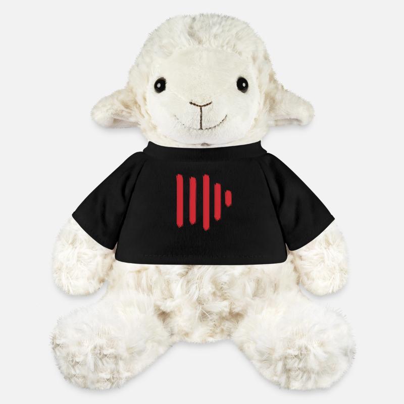 Red Paint Bars - MiniFeet® Sheep Annika - black