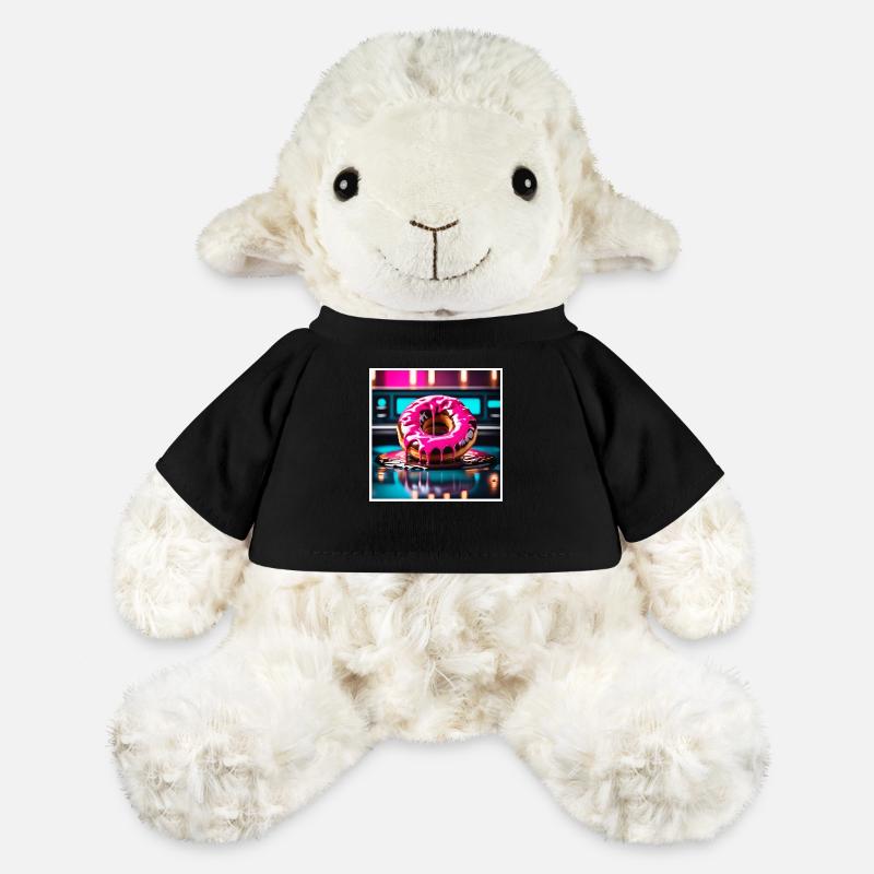 Donut 2 - MiniFeet® Schaf Annika - Schwarz