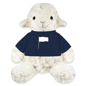 Flag Shape Icon - MiniFeet® Sheep Annika - french navy - Front