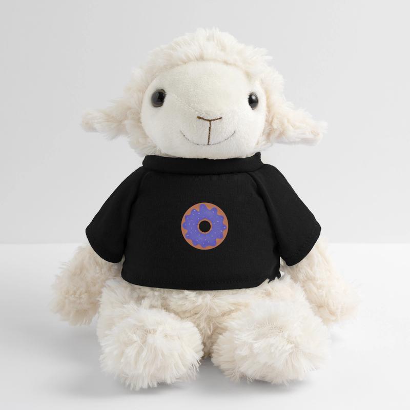 Beignet avec glaçage violet Mouton en peluche Annika MiniFeet®