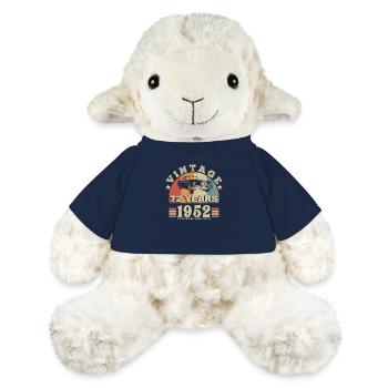 Vintage 1952 Born In 1952 72 Years Anniversary - MiniFeet® Sheep Annika - french navy - Front