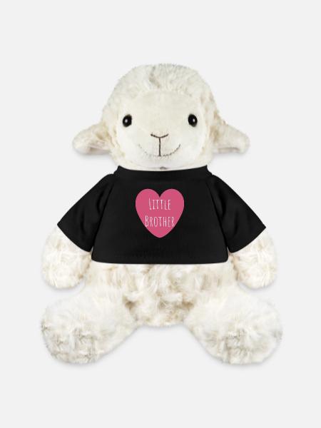 Little Brother | Pink Heart - MiniFeet® Sheep Annika - black