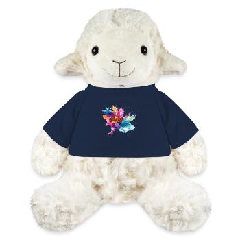 Colourful Watercolour Explosion with 'Bang!' Text - MiniFeet® Sheep Annika - french navy - Front