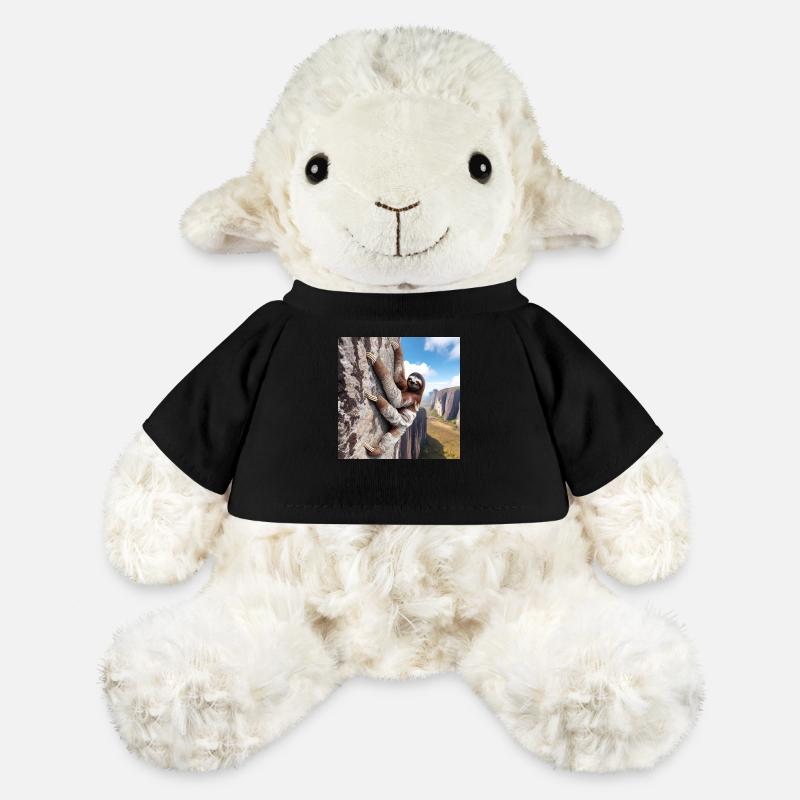 Sloth Wanderer FreeClimber - Mouton en peluche Annika MiniFeet® - noir