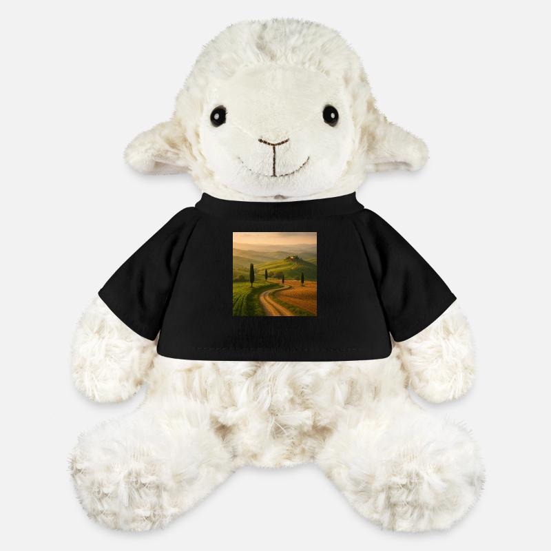 Beaux paysages - Mouton en peluche Annika MiniFeet® - noir