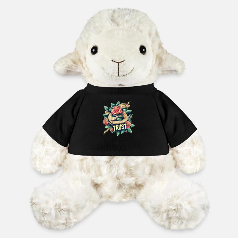 Trust – Snake & Roses. - MiniFeet® Sheep Annika - black