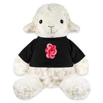 Intricate shapes as a design template - MiniFeet® Sheep Annika - black - Front