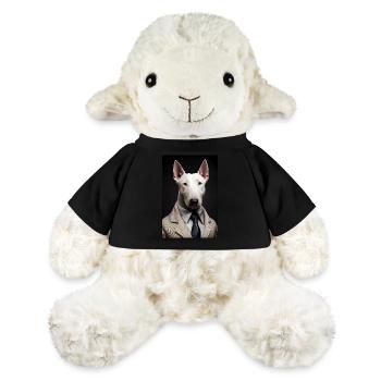 Bullterrier Hund Anzug - MiniFeet® Schaf Annika - Schwarz - Vorne