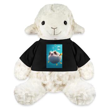 Kugelfisch Fische Kugelfische Pufferfish - MiniFeet® Schaf Annika - Schwarz - Vorne