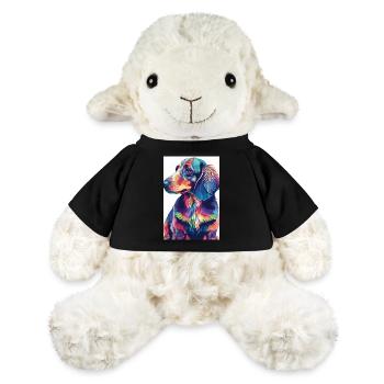 Teckel Teckel Chien Coloré - Mouton en peluche Annika MiniFeet® - noir - Devant