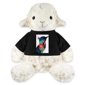 Kolibri Kolibris Vogel Hummingbird Tier Colorful - MiniFeet® Sheep Annika - black - Front