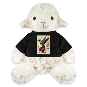 Colibri Colibri Colibri Animal Couleur Oiseau - Mouton en peluche Annika MiniFeet® - noir - Devant