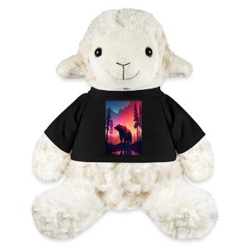 Bear Grizzly Bear Brown Bear Bears - MiniFeet® Sheep Annika - black - Front