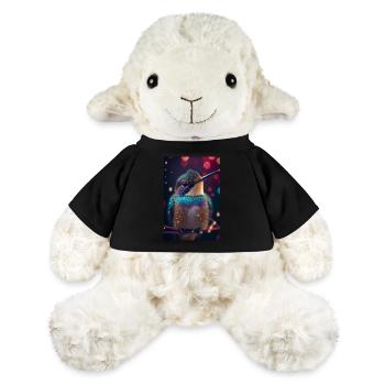 Kolibri Kolibris Vogel Colibri Tier Animal - Mouton en peluche Annika MiniFeet® - noir - Devant