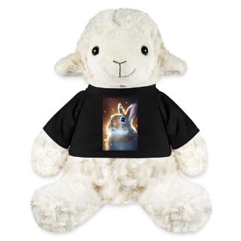 Lapin lapin animal de compagnie lapin mignon - Mouton en peluche Annika MiniFeet® - noir - Devant