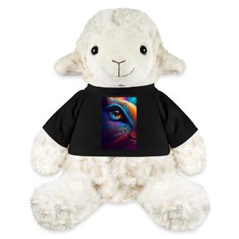 Lapin lapin animal animal de compagnie oeil de lapin - Mouton en peluche Annika MiniFeet® - noir - Devant