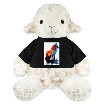 Renards Renards animaux - Mouton en peluche Annika MiniFeet® - noir - Devant