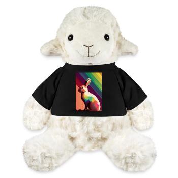 Lapin Lapin Animal Lapins De Compagnie Coloré - Mouton en peluche Annika MiniFeet® - noir - Devant