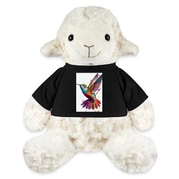 Colibri Colibri Aquarelle d’Animal - Mouton en peluche Annika MiniFeet® - noir - Devant