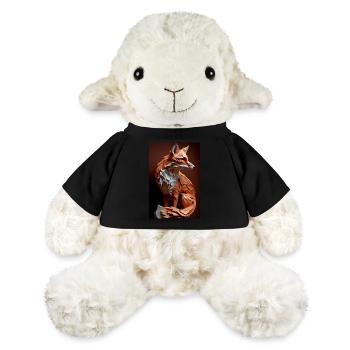 Papier animal Fox Foxes - Mouton en peluche Annika MiniFeet® - noir - Devant