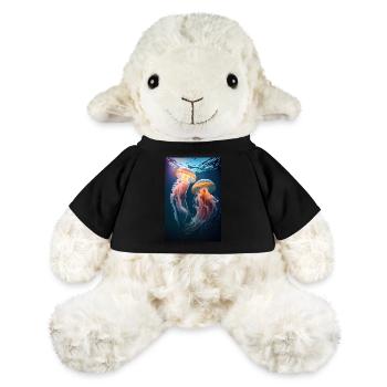 Méduses Méduses Colorées - Mouton en peluche Annika MiniFeet® - noir - Devant