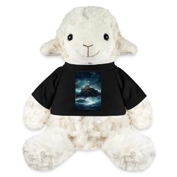 Leuchtturm Segeln Schifffahrt Galaxy - MiniFeet® Schaf Annika - Schwarz - Vorne